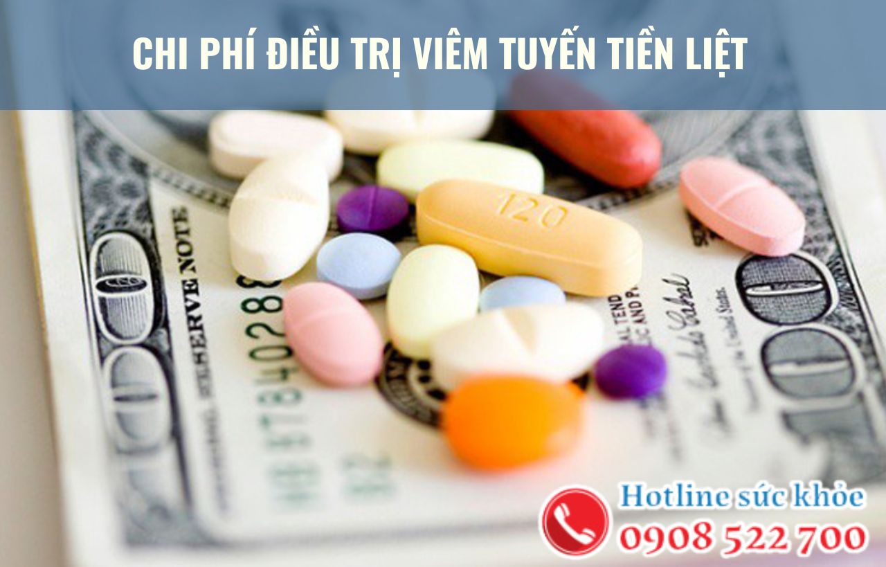 Chi phí điều trị viêm tuyến tiền liệt có đắt không?