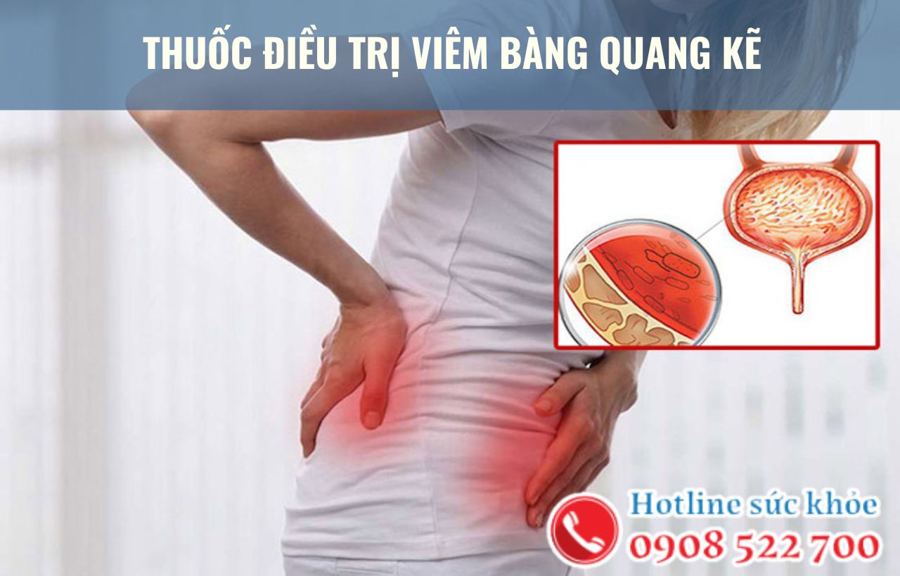 Thuốc điều trị viêm bàng quang kẽ là gì?