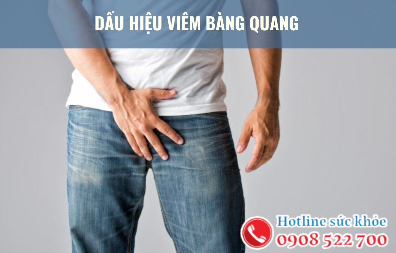 Dấu hiệu viêm bàng quang trong từng giai đoạn ra sao?