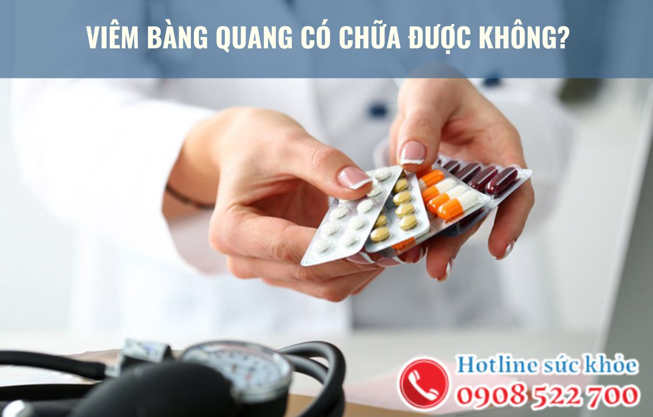 Viêm bàng quang có chữa được không?