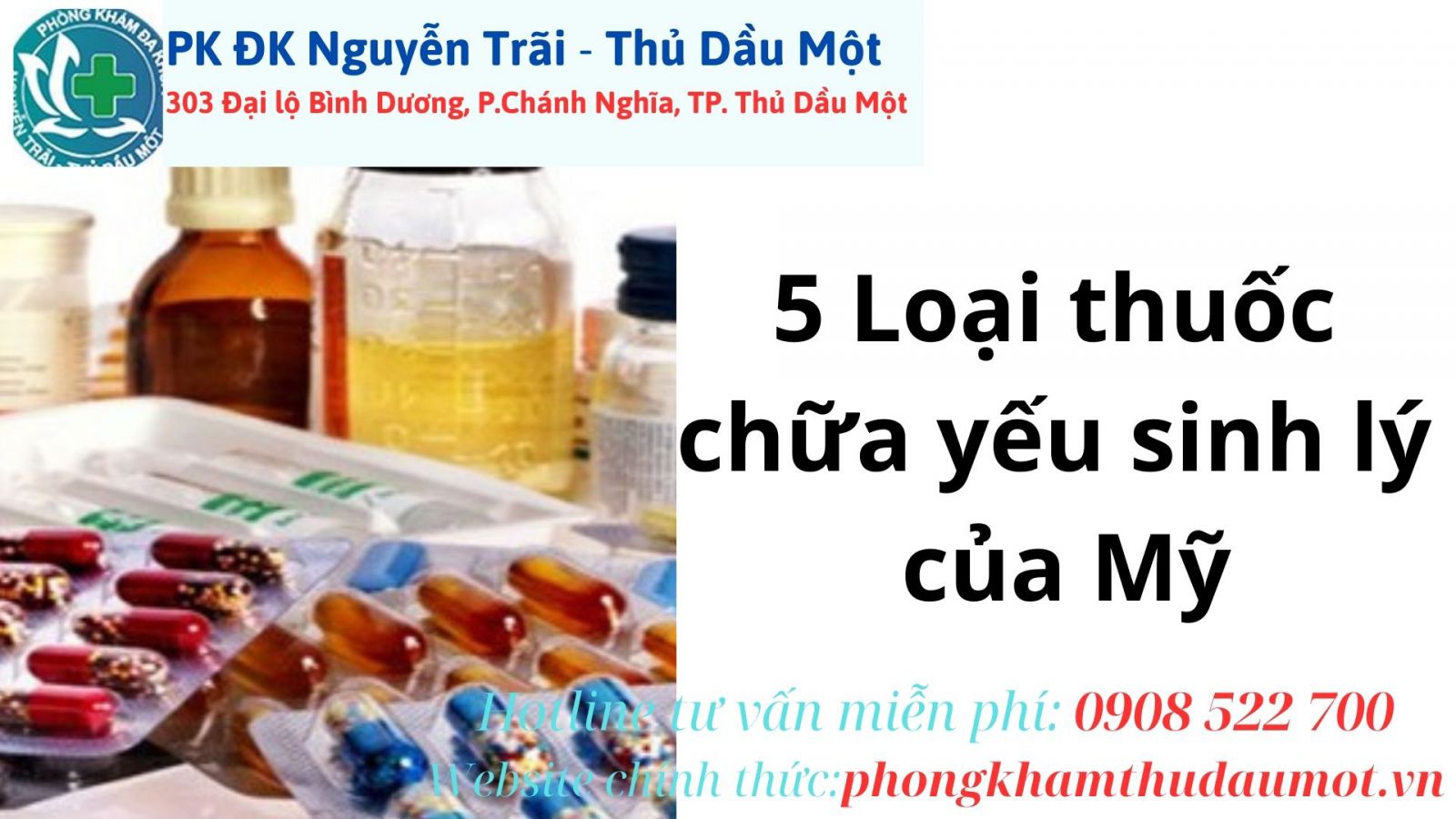 5 loại thuốc chữa yếu sinh lý của Mỹ mang lại hiệu quả tốt nhất