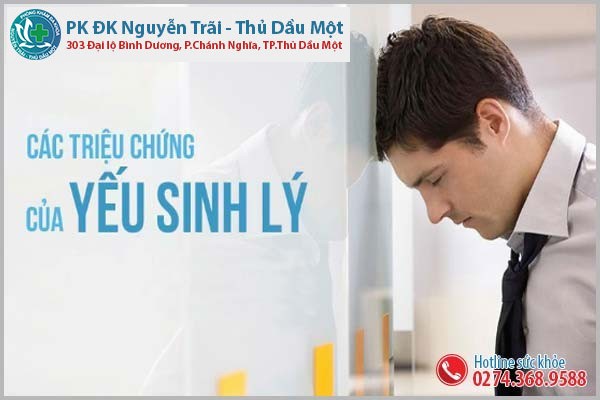 Triệu chứng yếu sinh lý nam giới