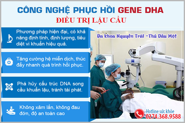 Phương pháp hỗ trợ điều trị bệnh lậu hiệu quả tại Đa khoa Thủ Dầu Một