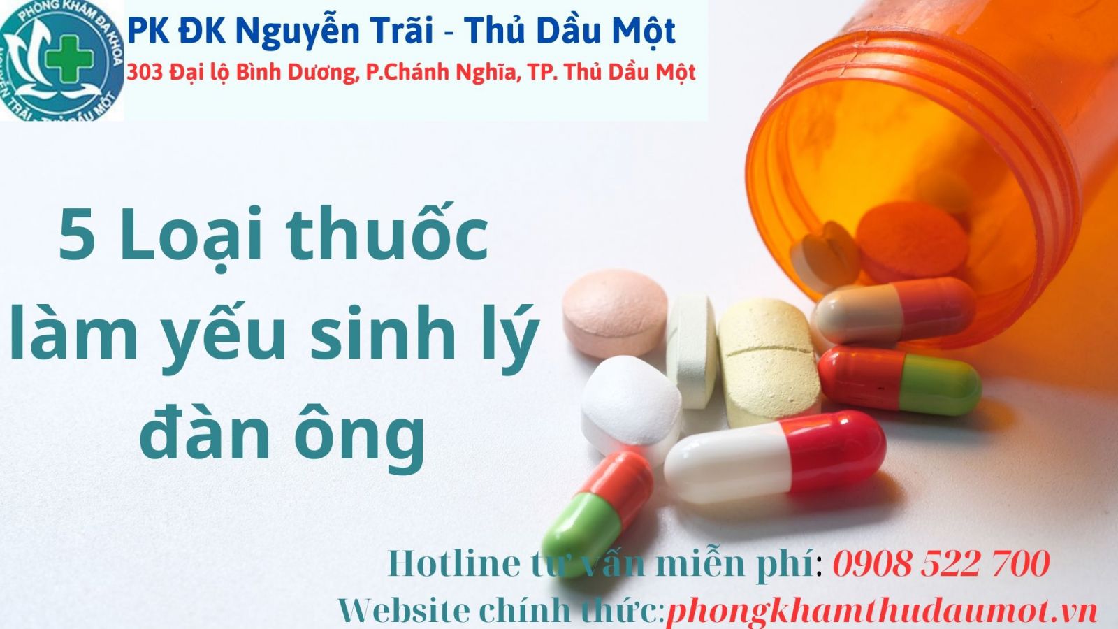 “Bật mí” 5 loại thuốc làm yếu sinh lý đàn ông