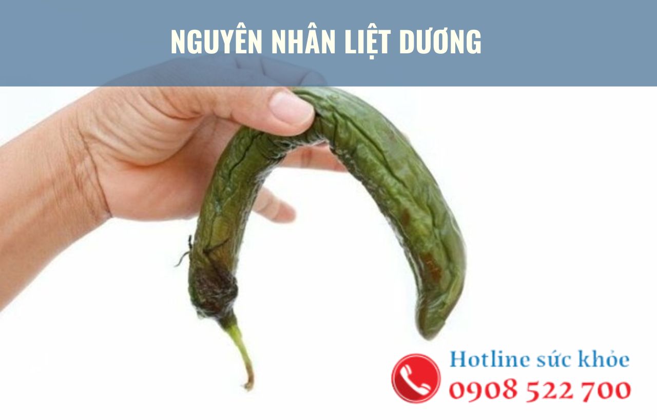 Nguyên nhân liệt dương phổ biến ở nam giới?