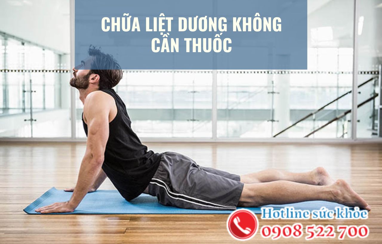 Chữa liệt dương không cần thuốc bằng cách nào?