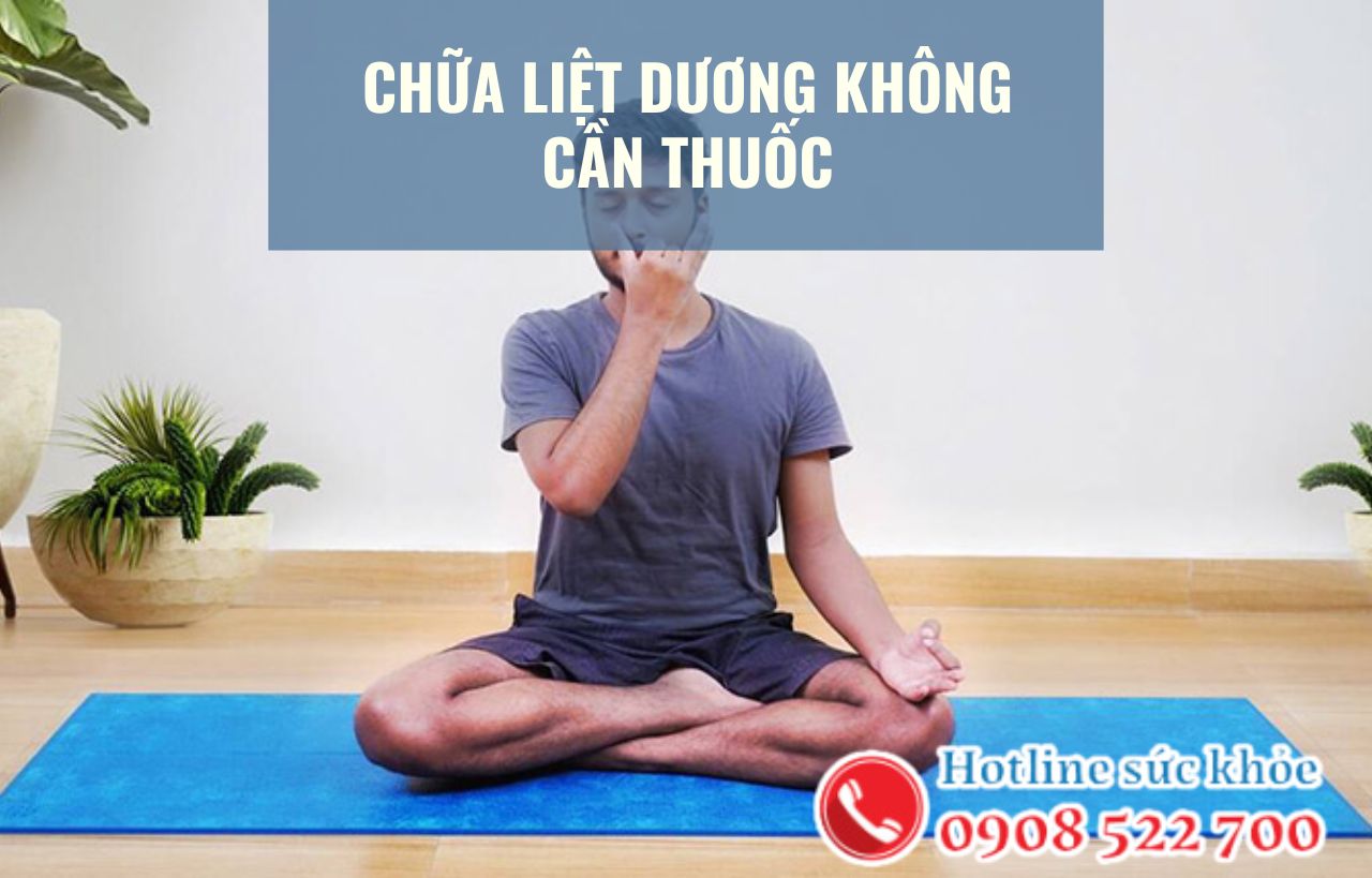 Chữa liệt dương không cần thuốc bằng cách nào?