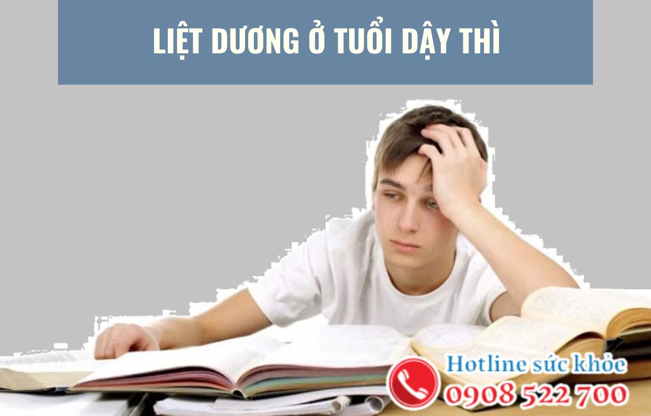 Liệt dương ở tuổi dậy thì có nguy hiểm?