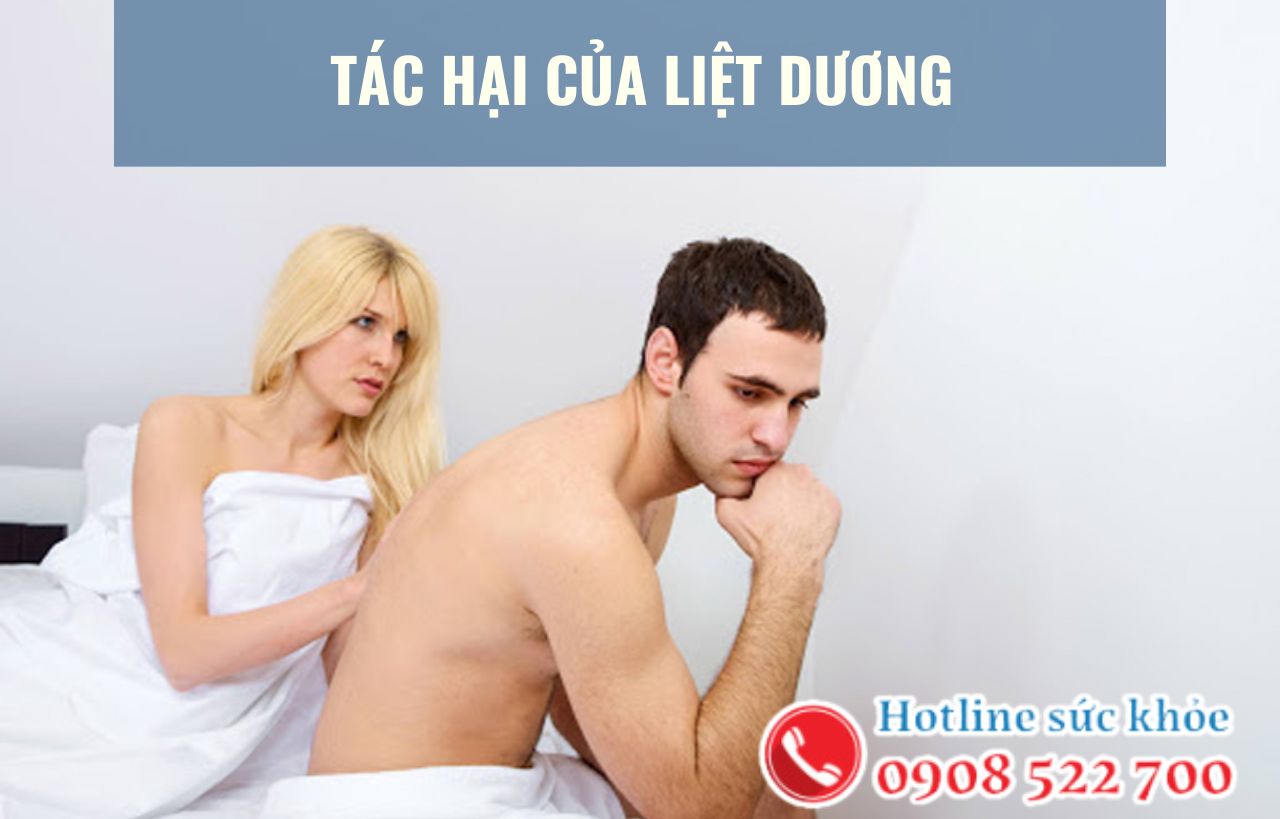 Tác hại của liệt dương đến cuộc sống nam giới?