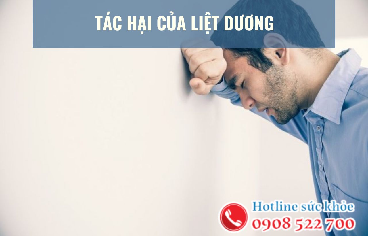 Tác hại của liệt dương đến cuộc sống nam giới?