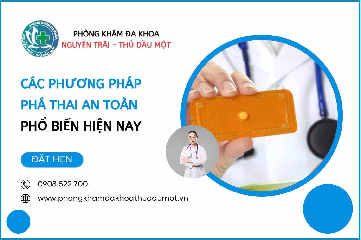 Các phương pháp phá thai an toàn và hiệu quả hiện nay