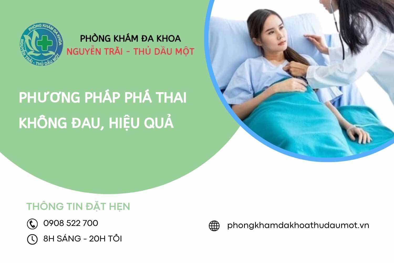 Phương pháp phá thai an toàn không đau và hiệu quả hiện nay