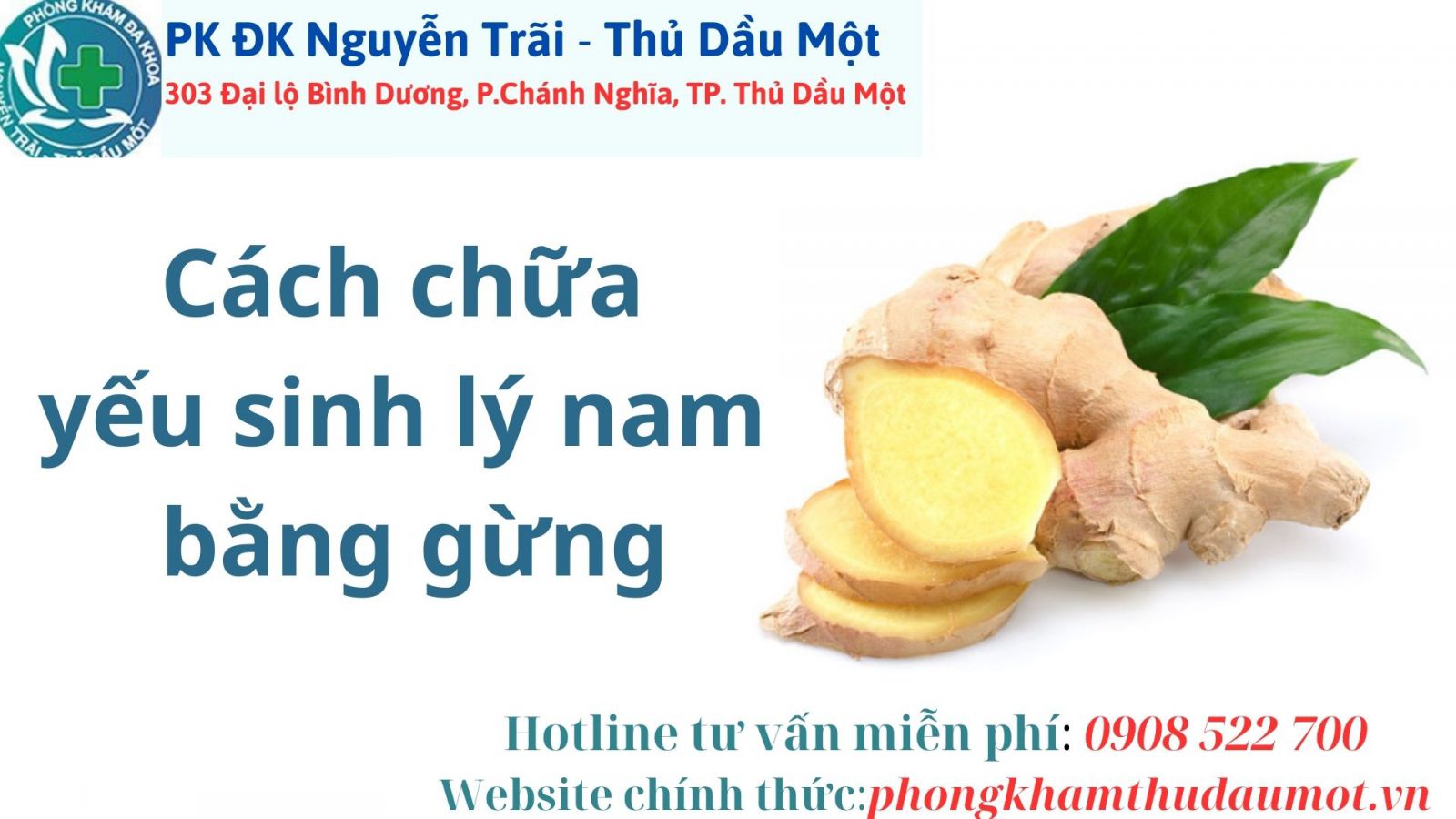 Cách chữa yếu sinh lý nam bằng gừng