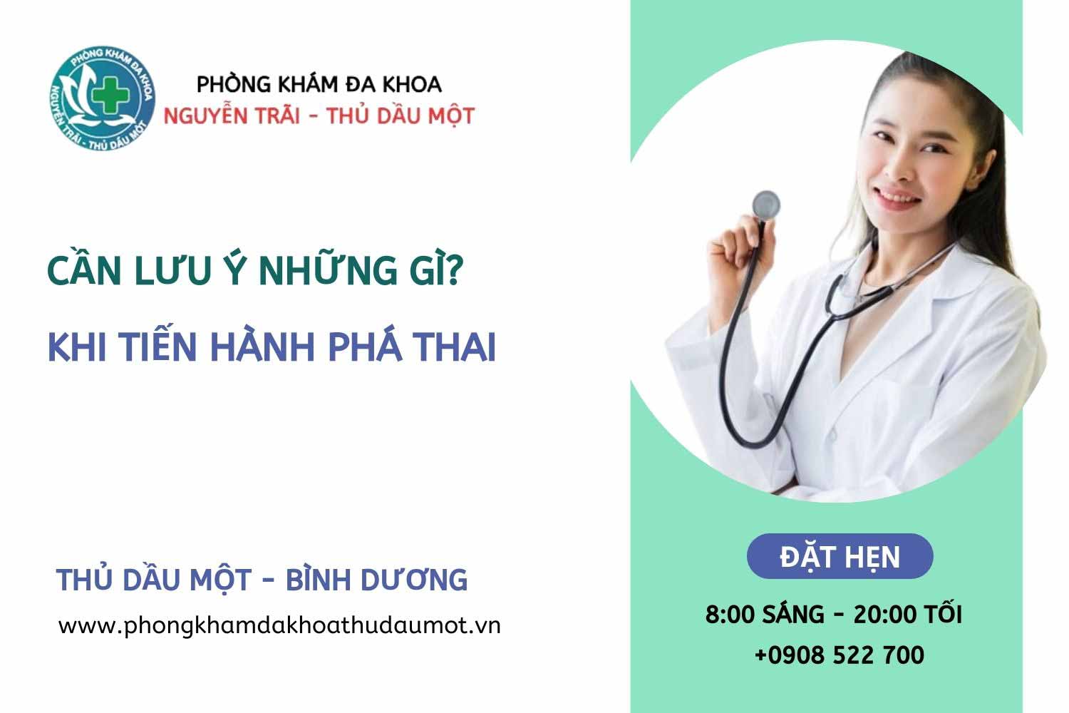 Cần lưu những gì khi thực hiện phá thai an toàn