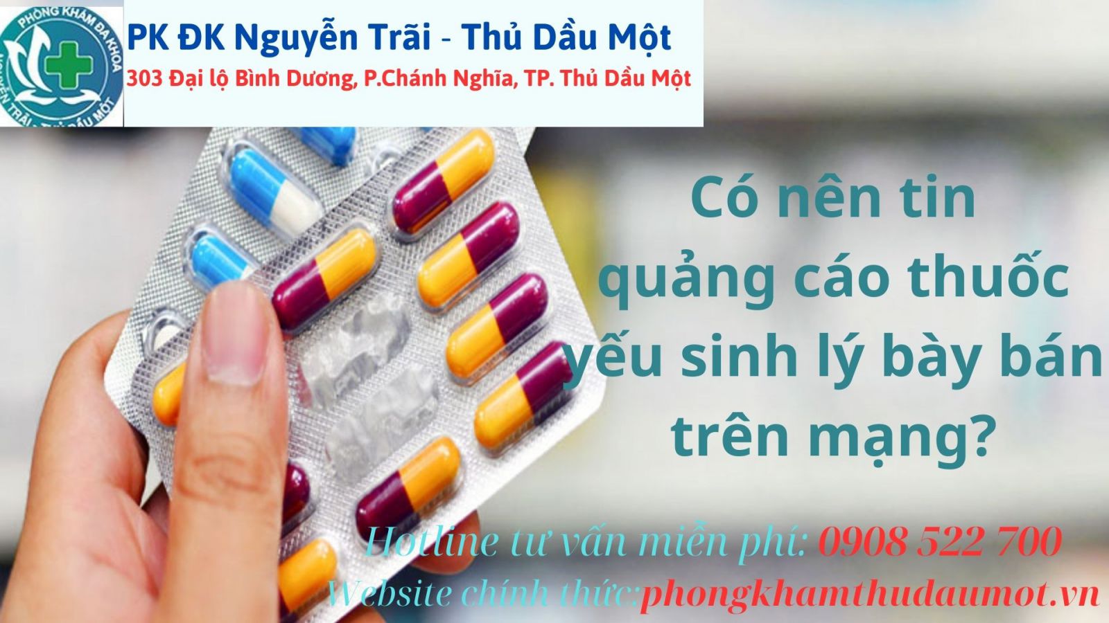 Có nên tin quảng cáo thuốc yếu sinh lý bày bán trên mạng không?