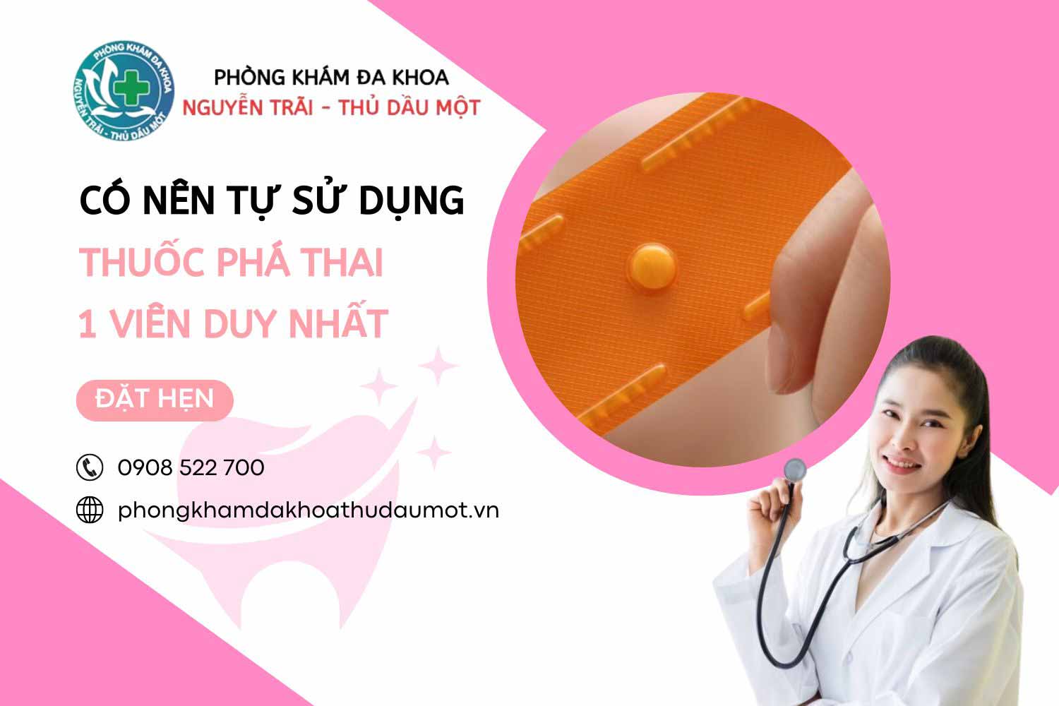 Có nên tự ý mua và sử dụng thuốc phá thai 1 viên duy nhất hay không?