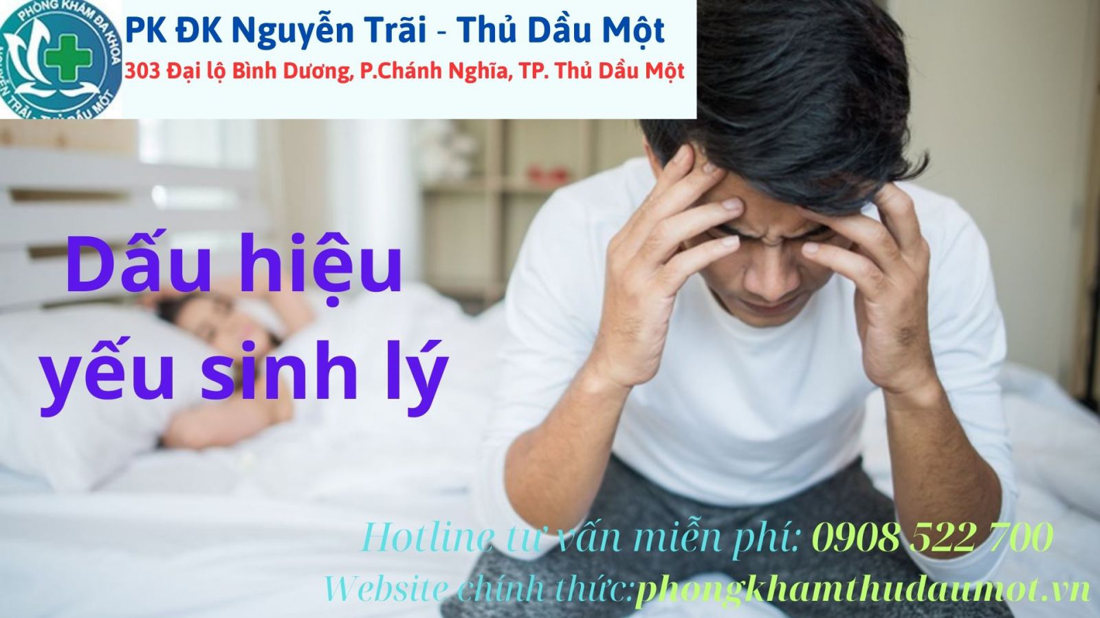 “Cụ thể” dấu hiệu nhận biết yếu sinh lý ở nam giới