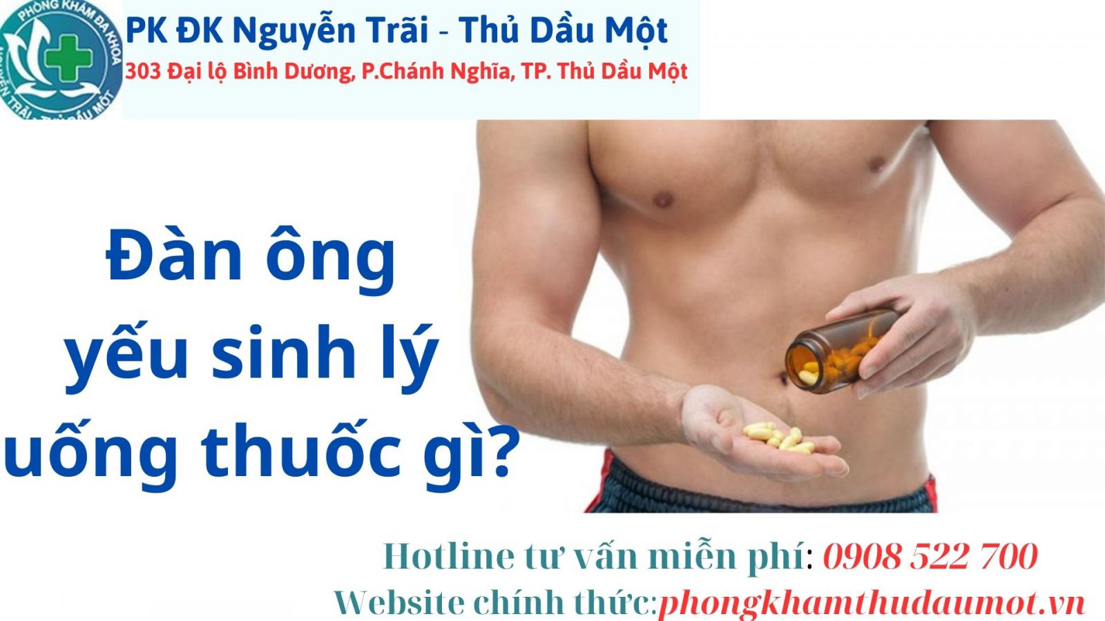 Đàn ông yếu sinh lý nên uống thuốc gì?