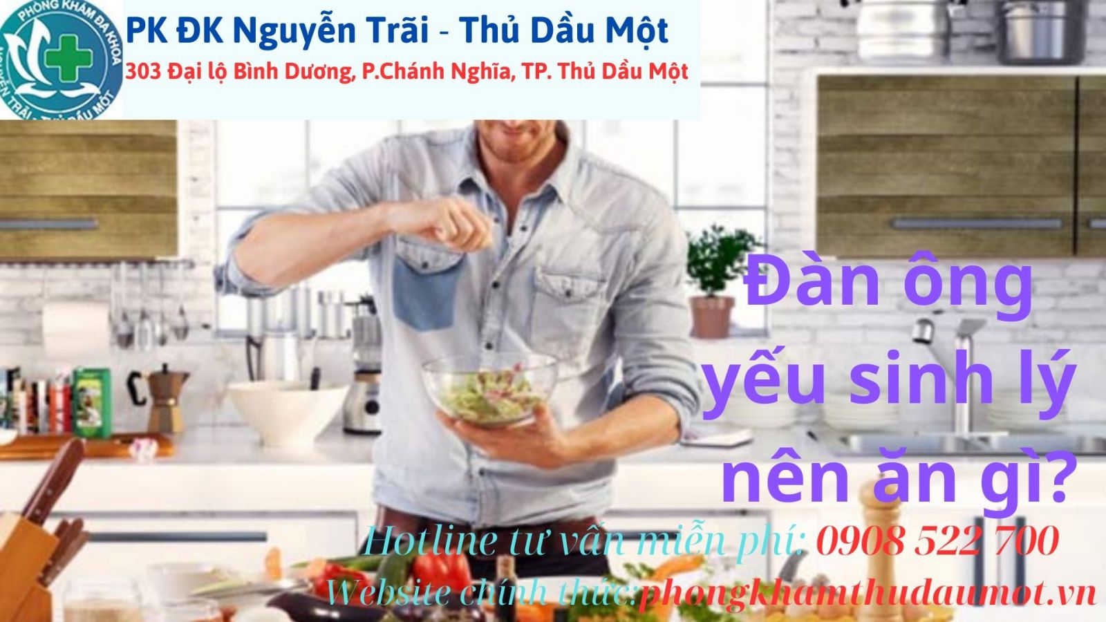 Đàn ông yếu sinh lý “nên” và “không nên” ăn gì để tăng sinh lý?