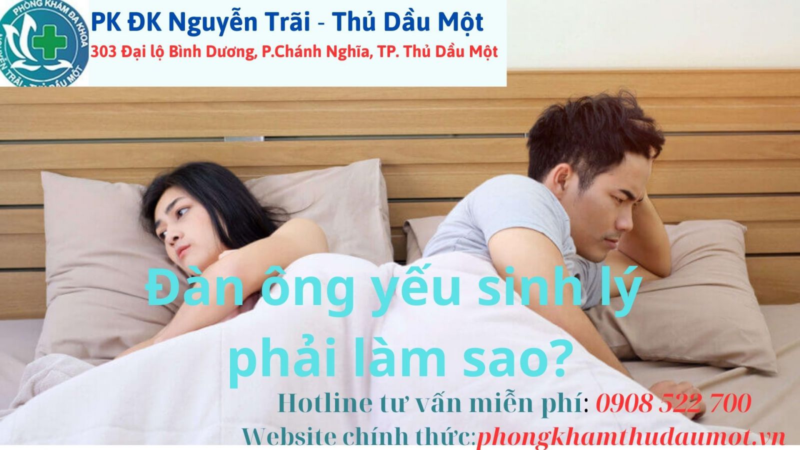 Đàn ông yếu sinh lý phải làm sao? Nguyên nhân & Cách điều trị?