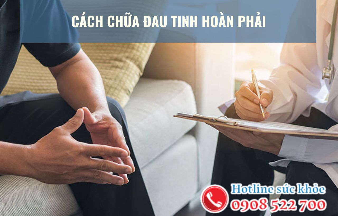 Cách chữa đau tinh hoàn phải tại nhà đơn giản