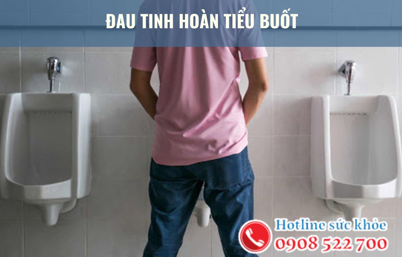 Đau tinh hoàn tiểu buốt có nguy hiểm không?