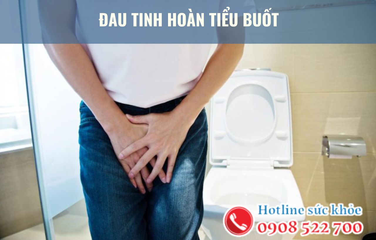 Đau tinh hoàn tiểu buốt có nguy hiểm không?