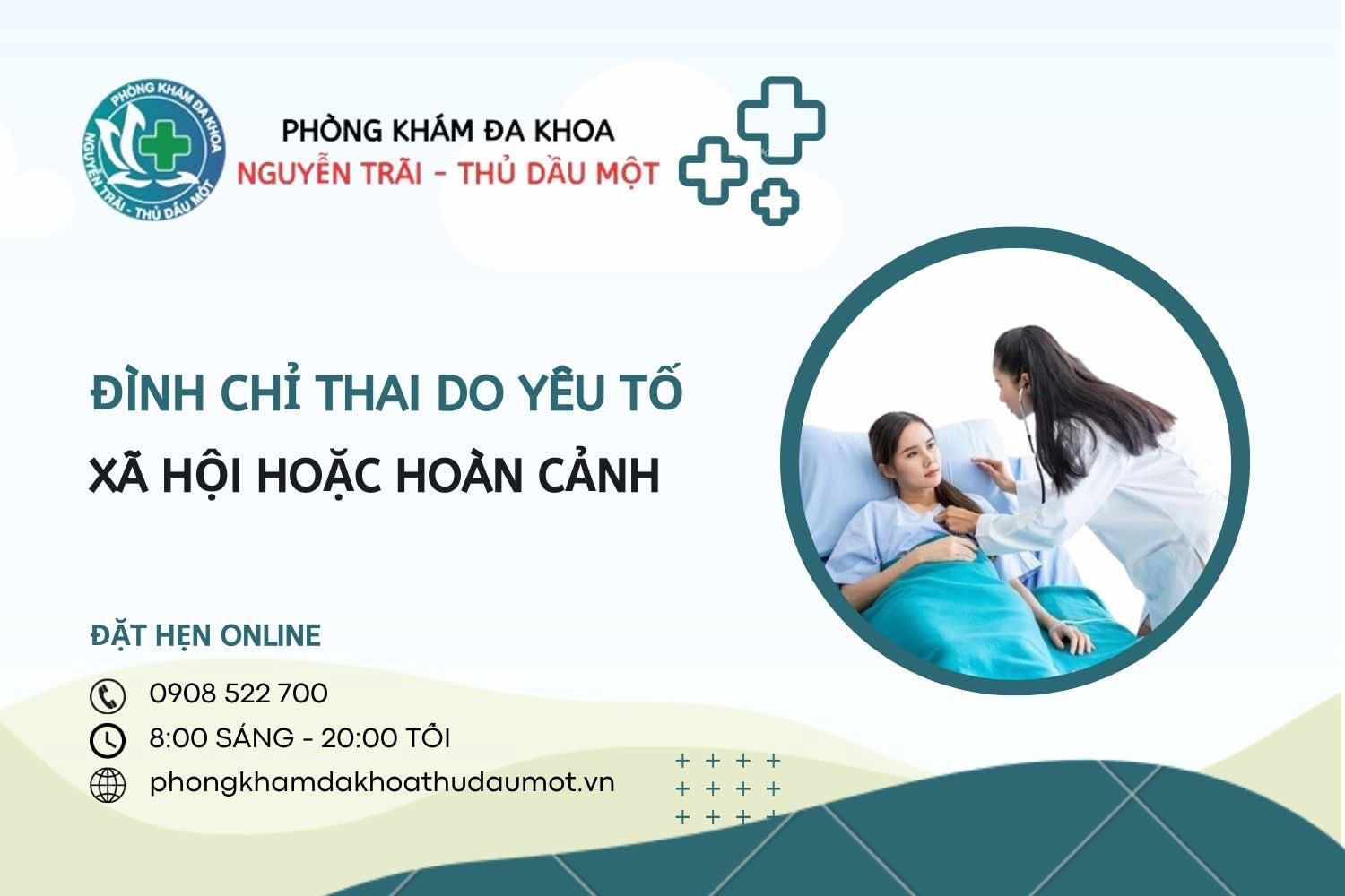 Các trường hợp đình chỉ thai do yêu tố xã hội và hoàn cảnh