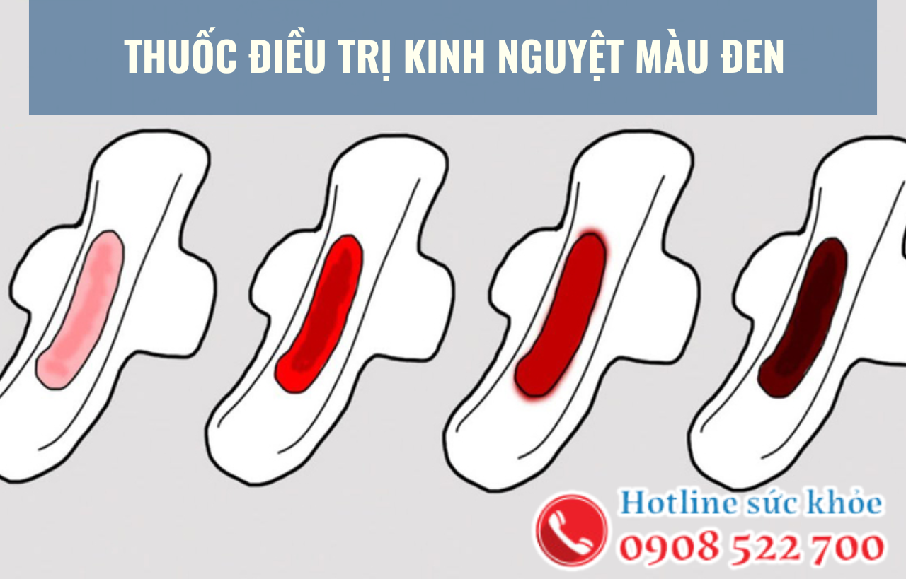 Thuốc điều trị kinh nguyệt màu đen có nên tự dùng tại nhà?