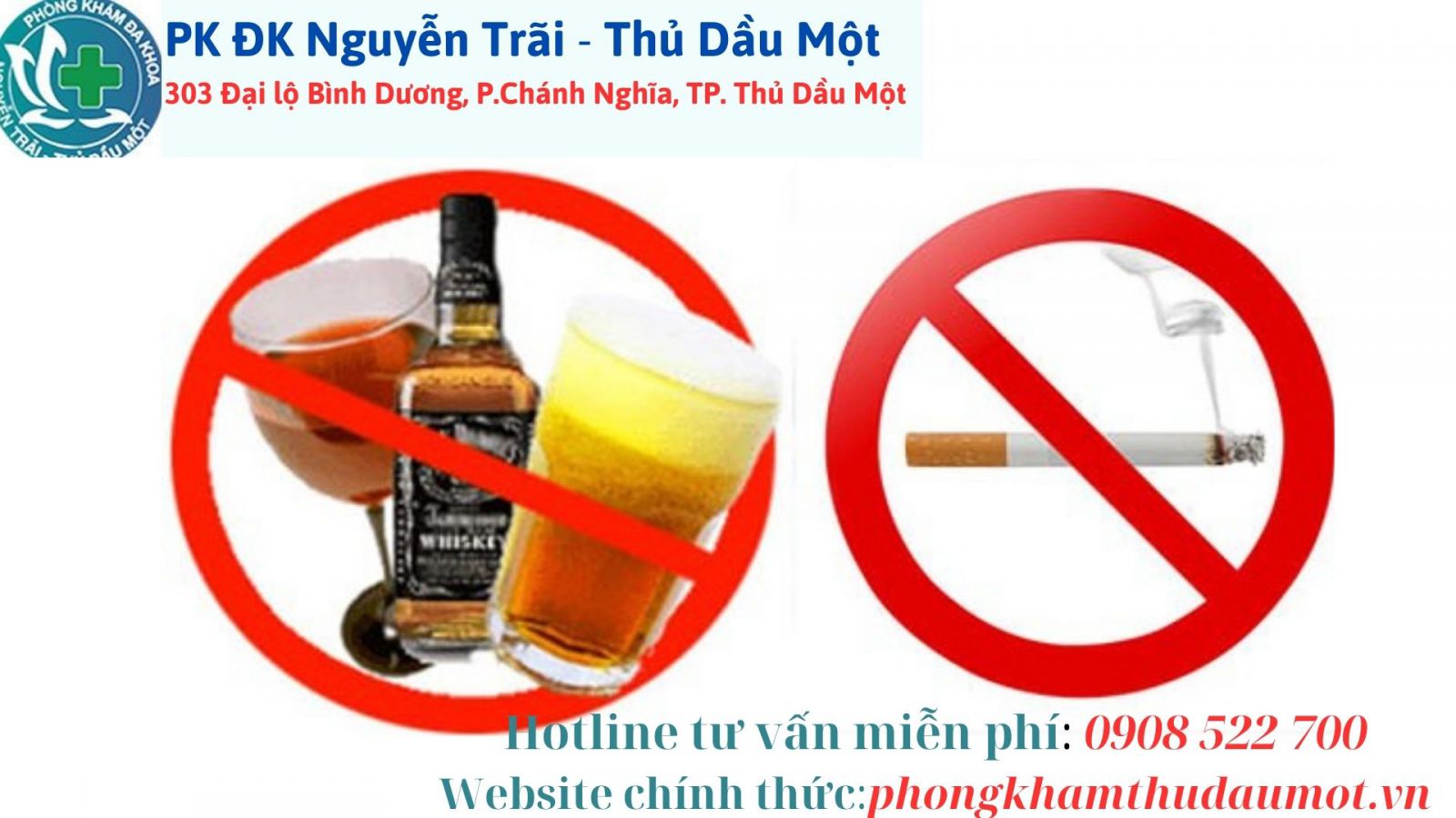 Hạn chế rượu bia và thuốc lá