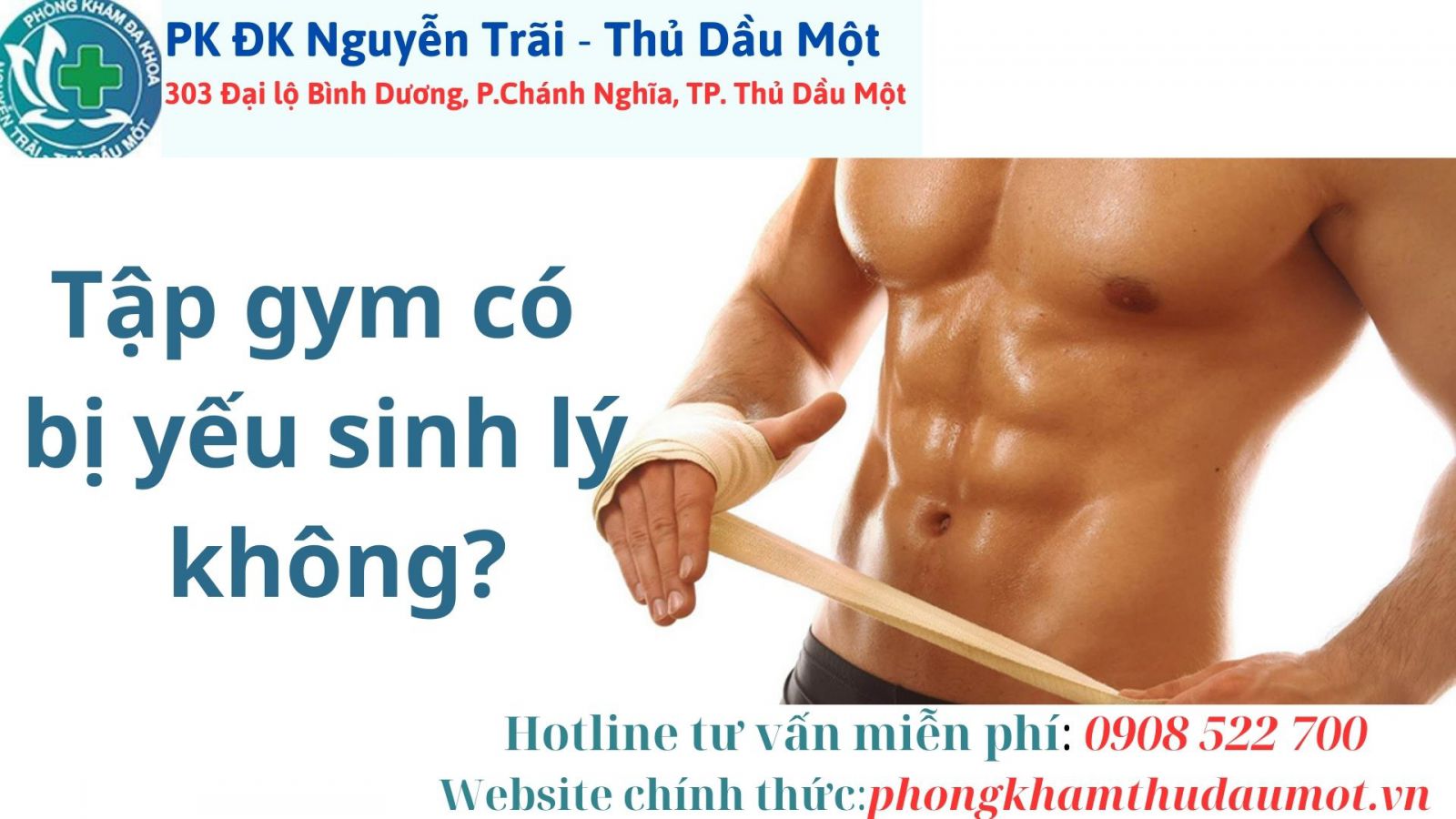 Nam giới tập gym có bị yếu sinh lý không?