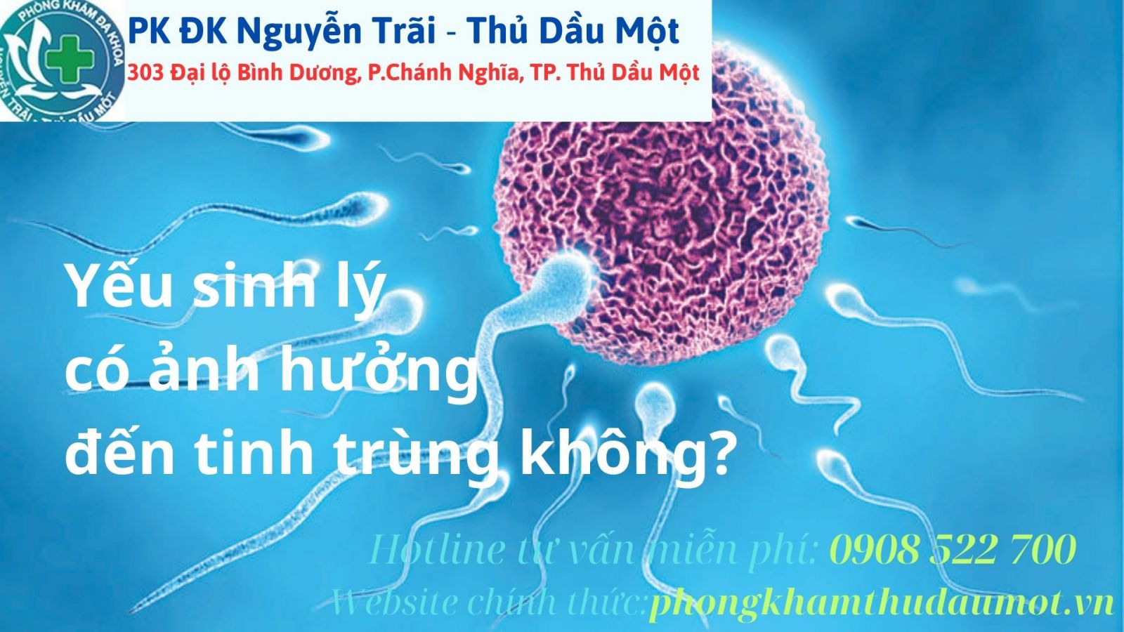 Nam giới yếu sinh lý có ảnh hưởng đến tinh trùng không?