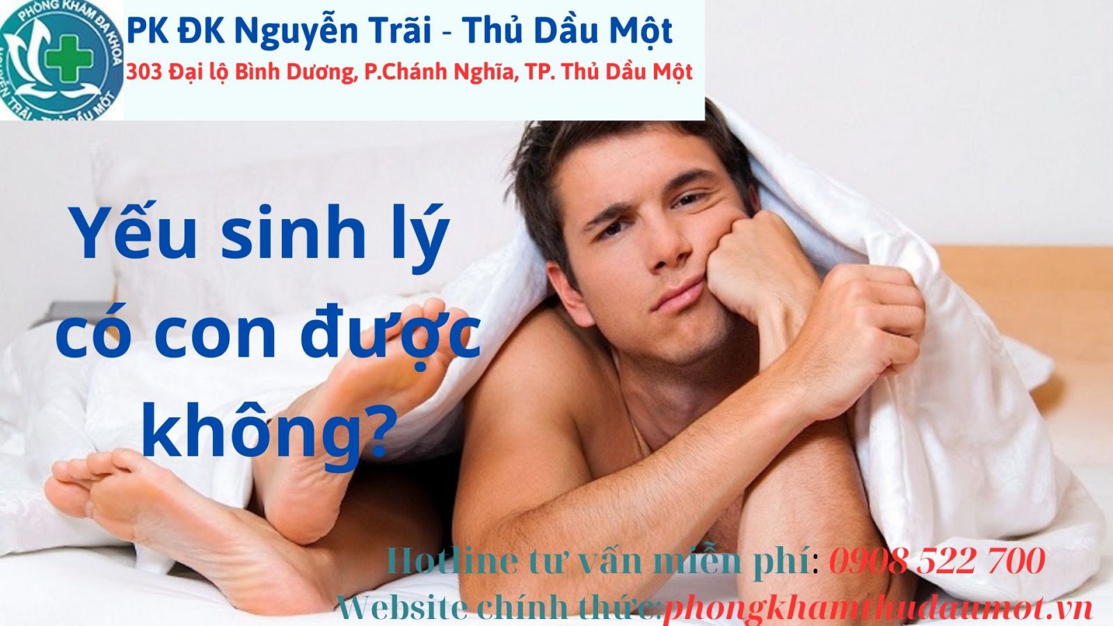 Nam giới yếu sinh lý có con được không?