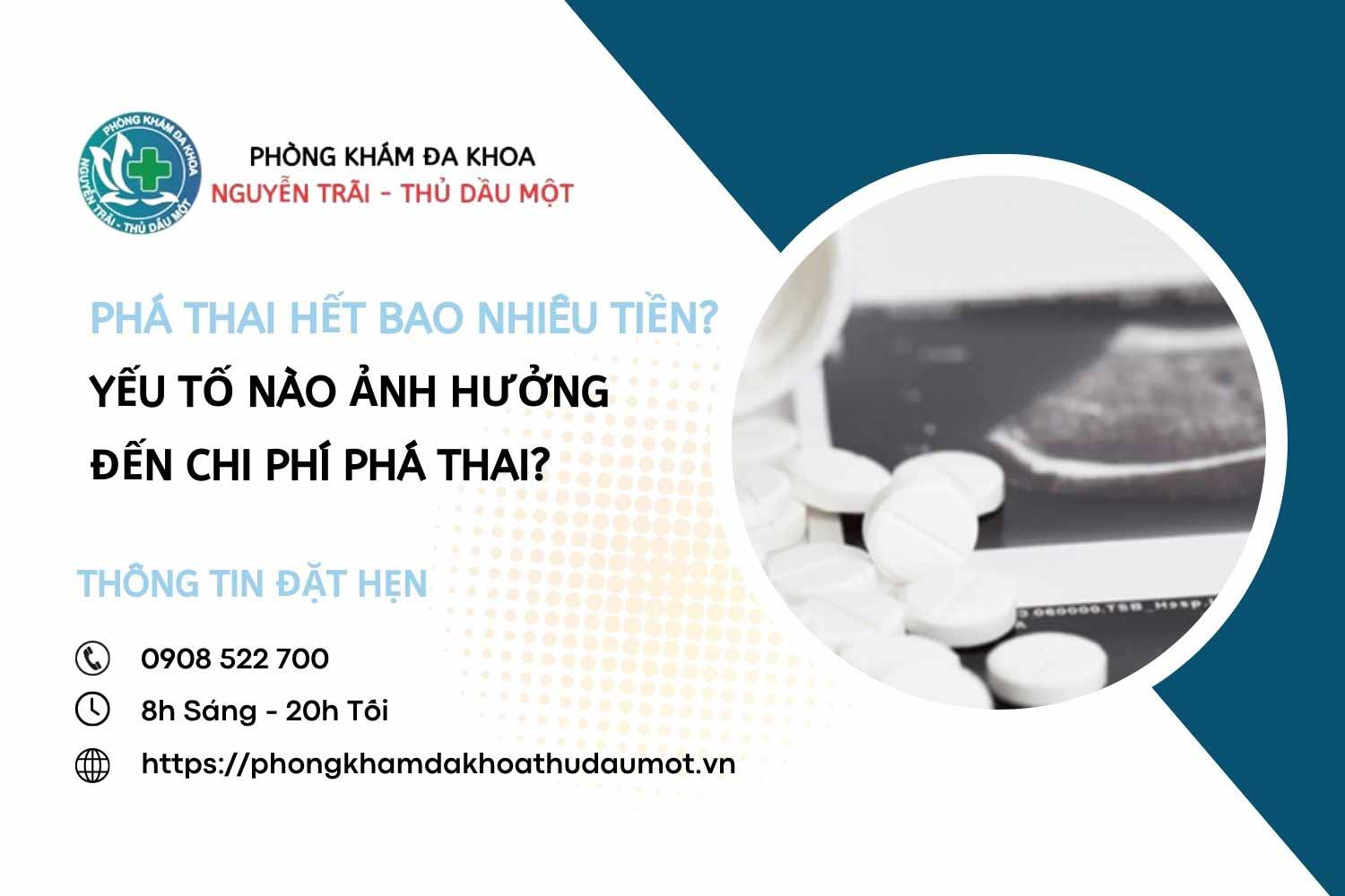 Phá thai hết bao nhiêu tiền, những yếu tố nào ảnh hưởng đến chi phí phá thai?