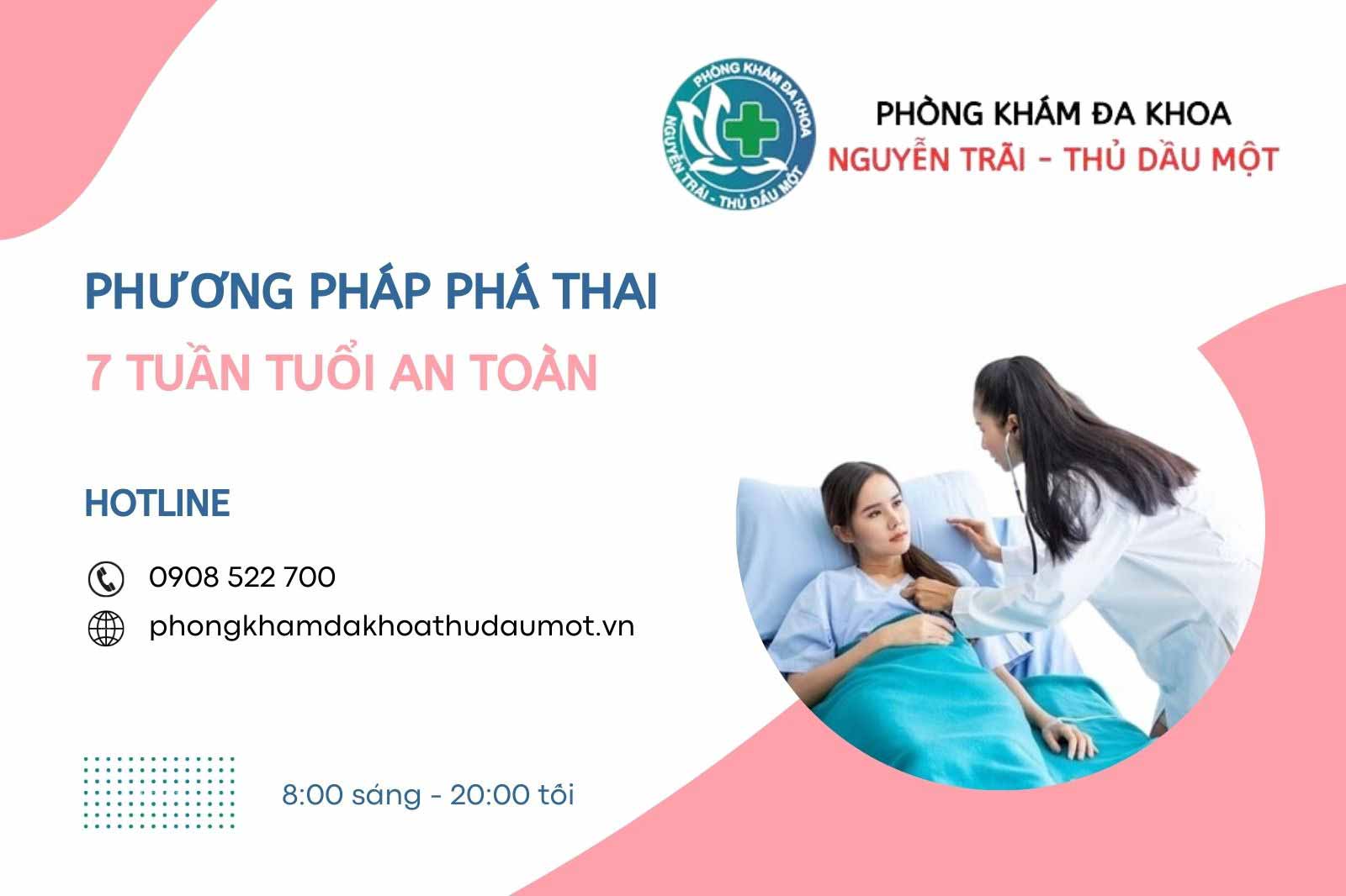 Các phương pháp phá thai 7 tuần tuổi an toàn và hiệu quả