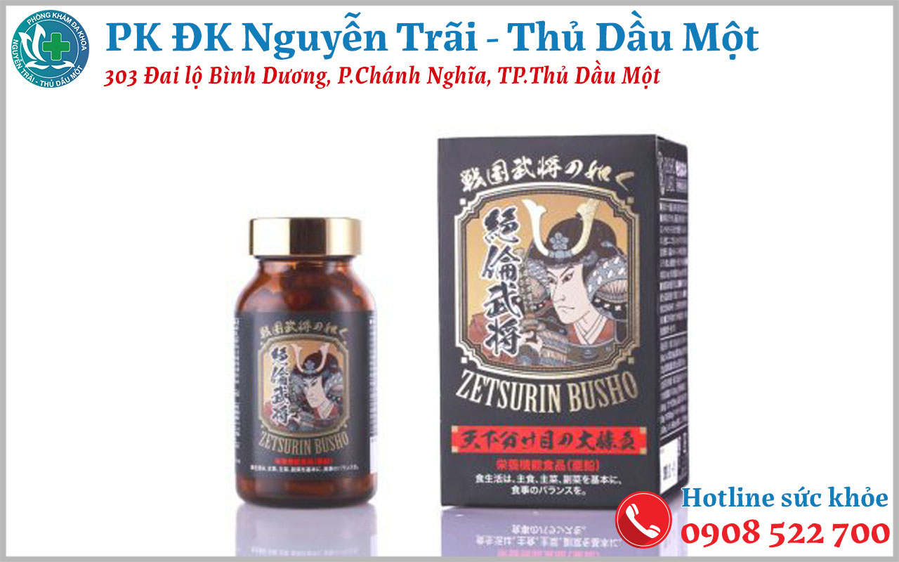 Thực phẩm chức năng chữa xuất tinh sớm Zetsurin Busho