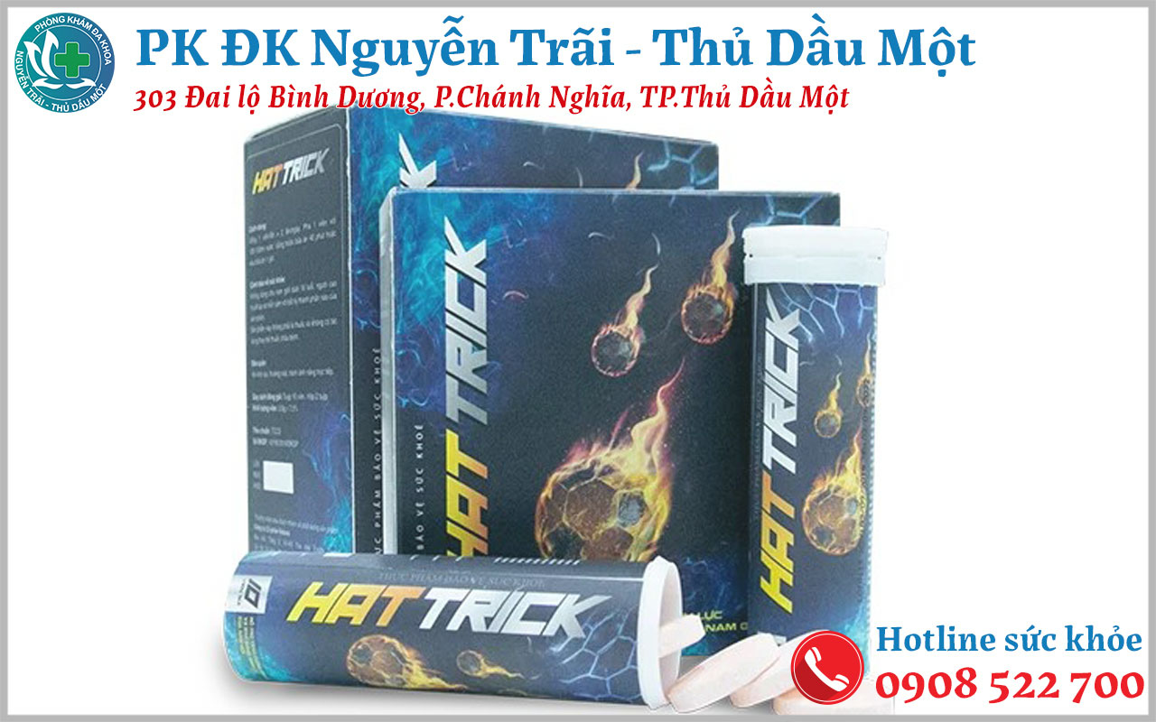 Thực phẩm chức năng chữa xuất tinh sớm Hattrick Nano