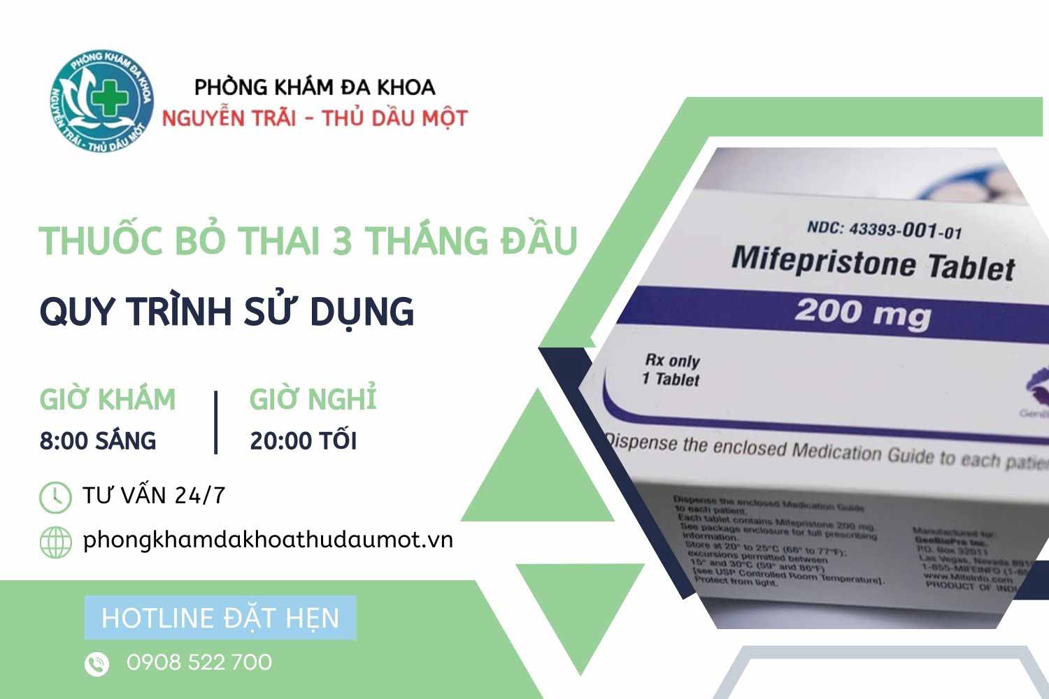 Thuốc bỏ thai 3 tháng đầu và những điều cần biết để an toàn và hiệu quả