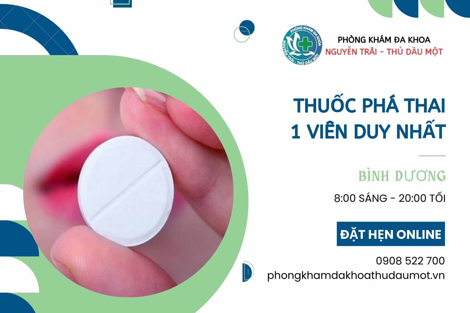 Thuốc phá thai 1 viên duy nhất có nên tự mua và sử dụng tại nhà hay không?