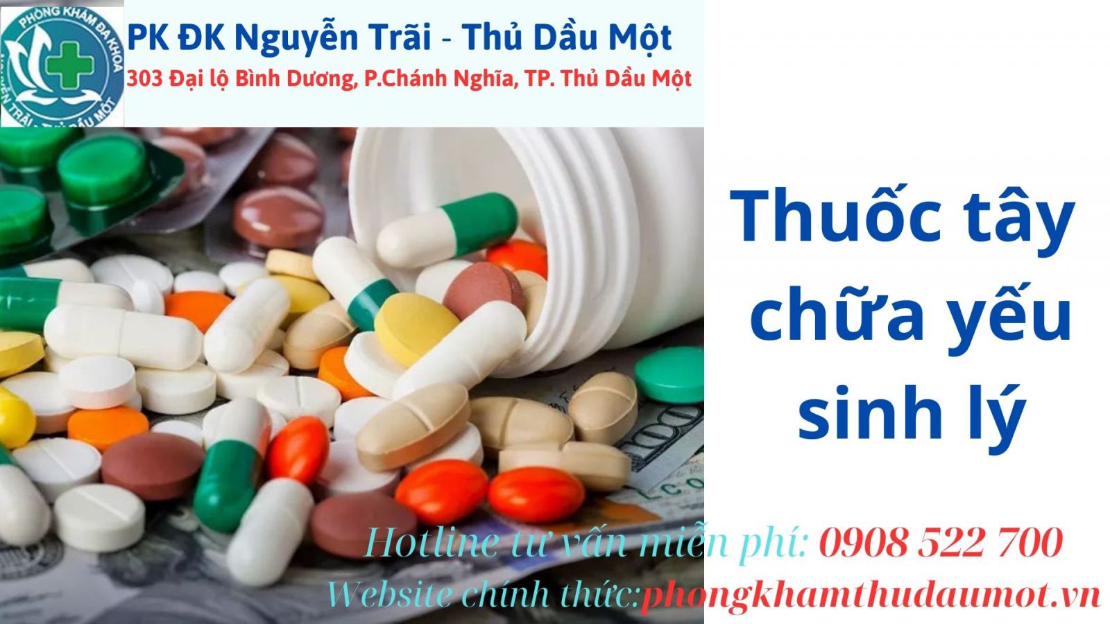 Thuốc tây chữa yếu sinh lý có “thật sự” mang lại hiệu quả không?