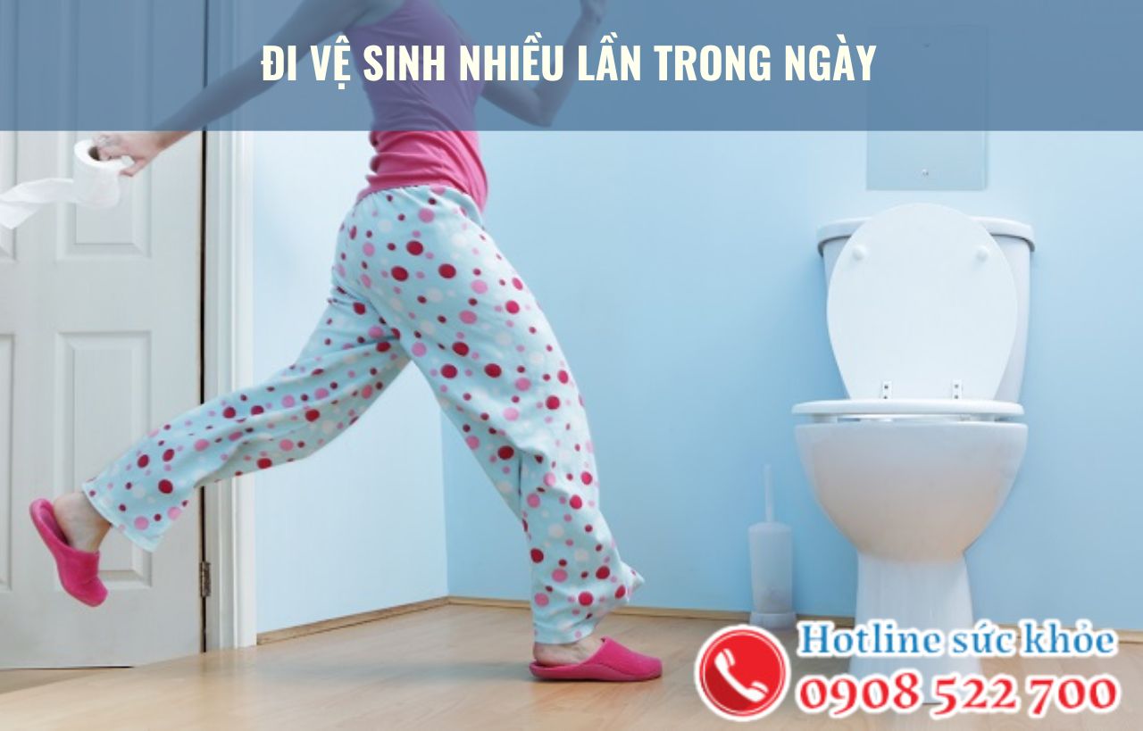 Đi vệ sinh nhiều lần trong ngày cảnh báo bệnh gì?