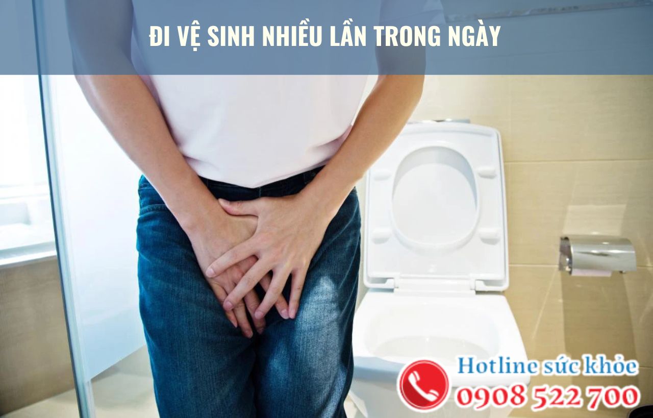 Đi vệ sinh nhiều lần trong ngày cảnh báo bệnh gì?