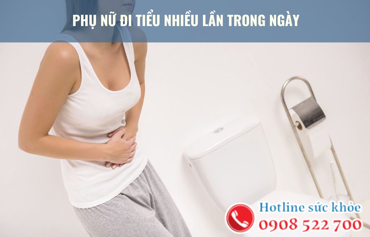 Phụ nữ đi tiểu nhiều lần trong ngày do đâu?