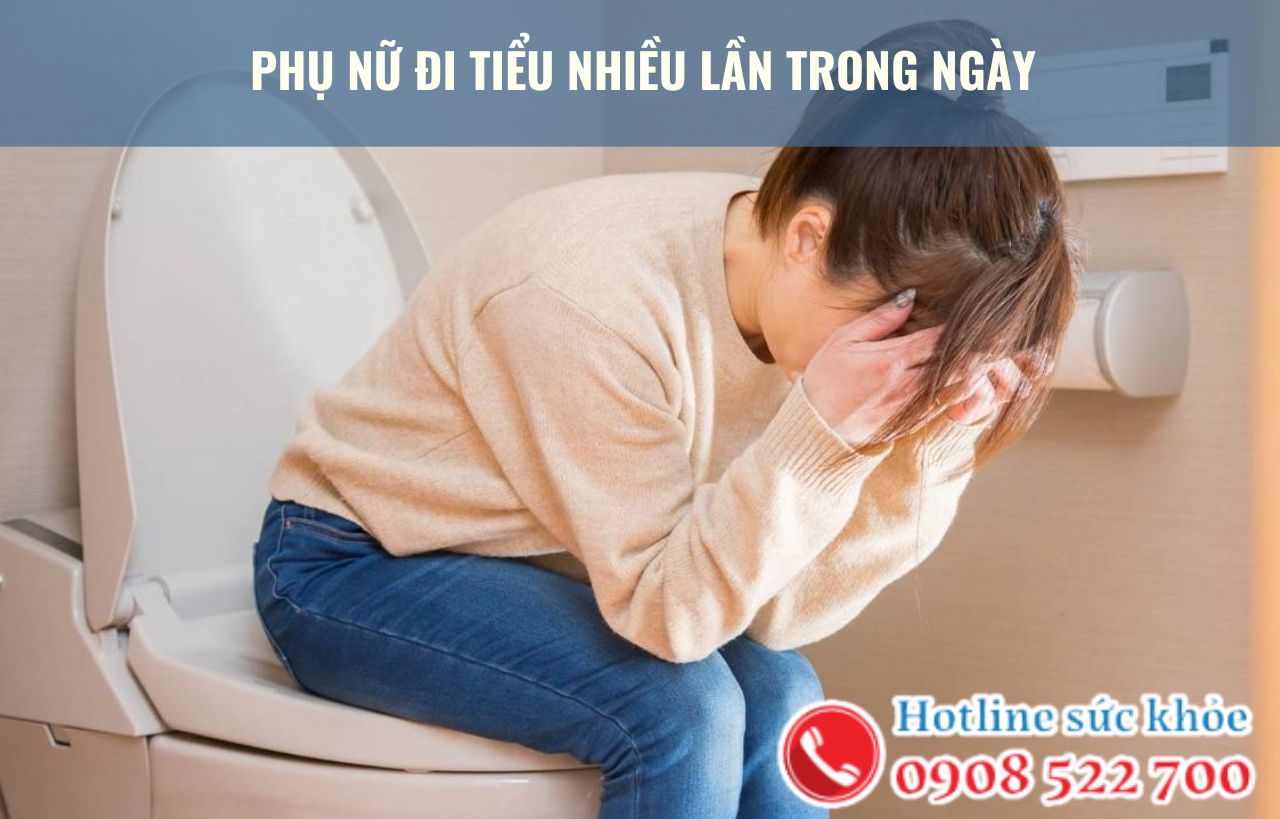 Phụ nữ đi tiểu nhiều lần trong ngày do đâu?