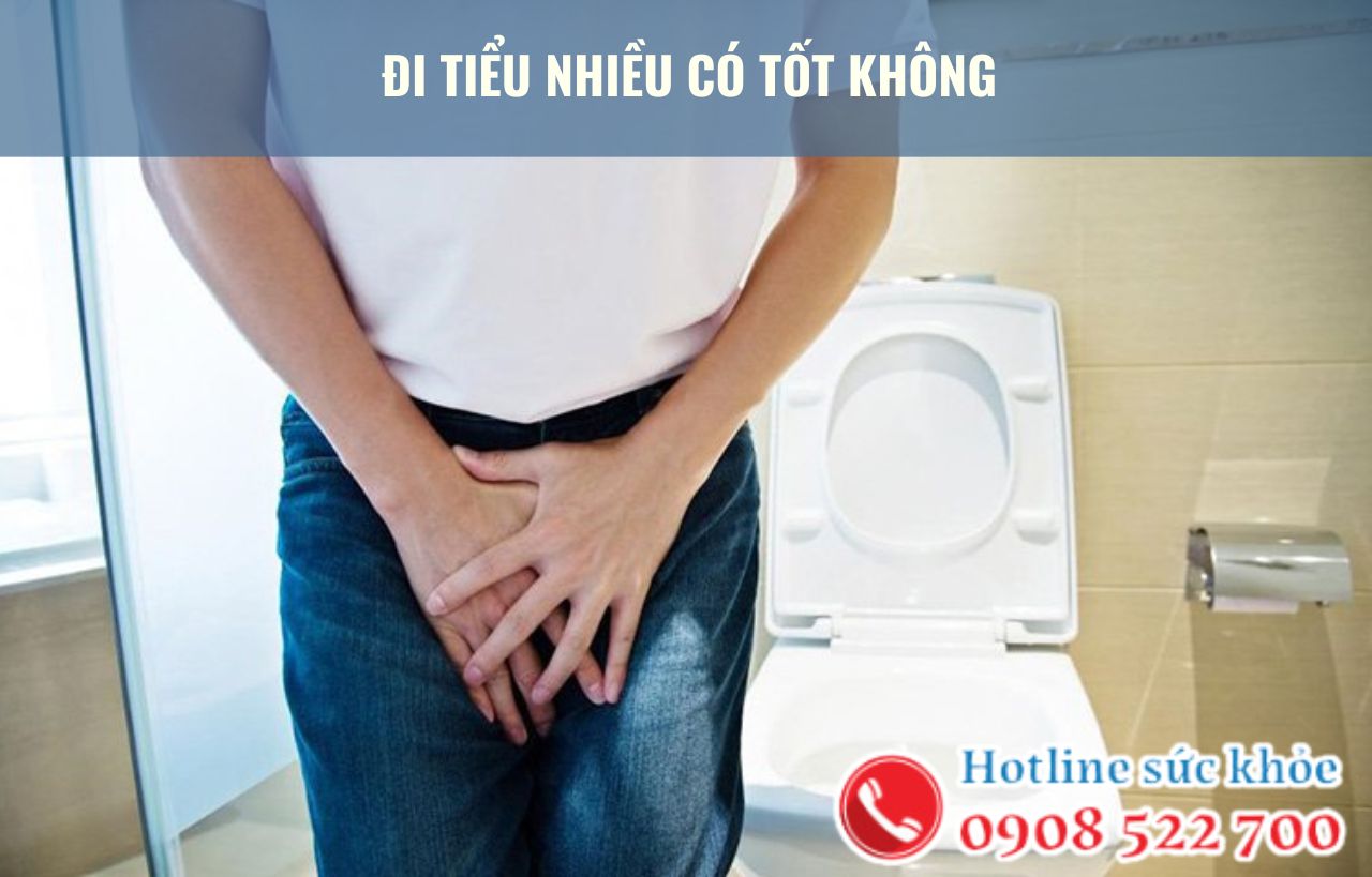 Đi tiểu nhiều có tốt không?