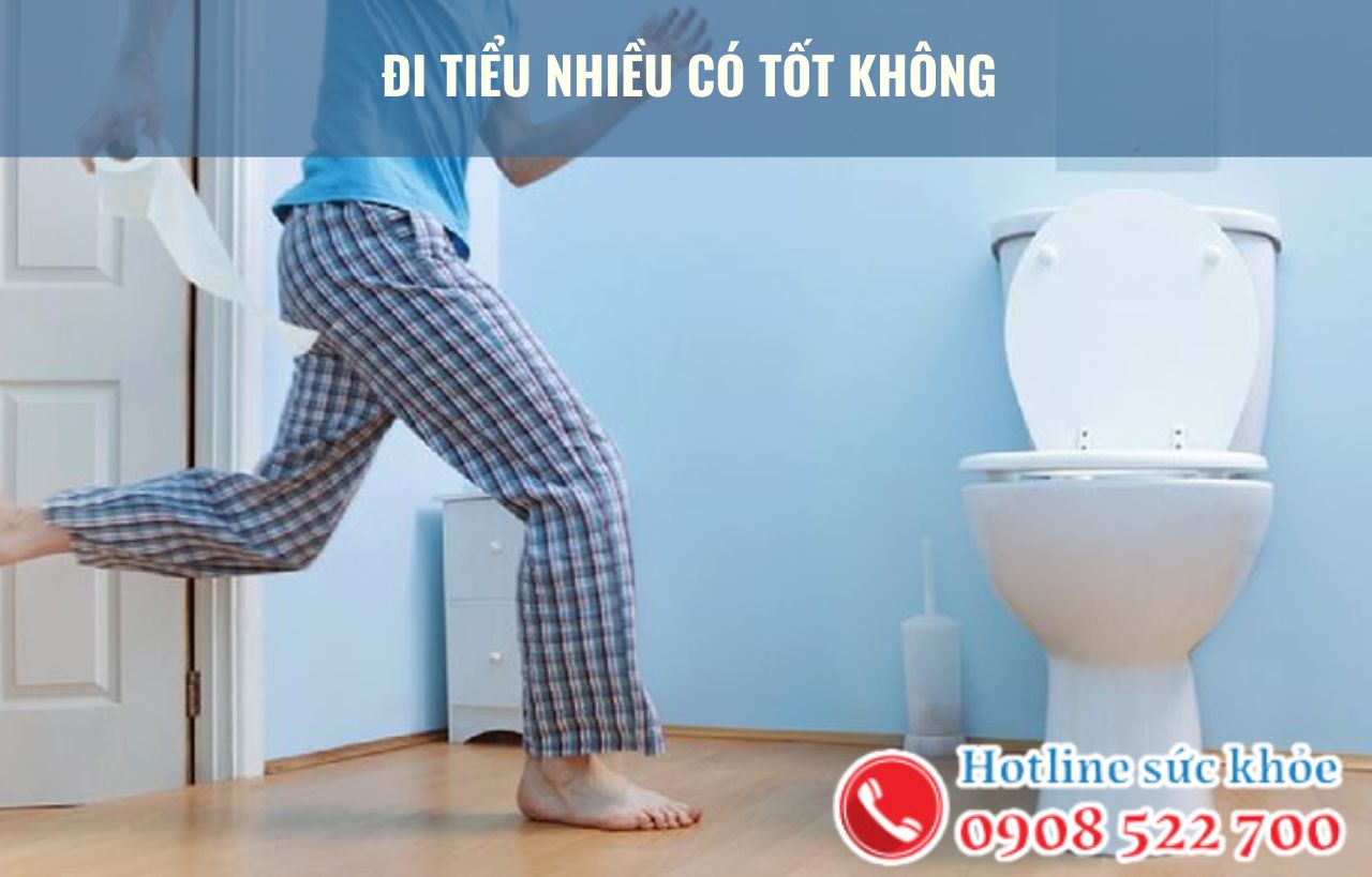 Đi tiểu nhiều có tốt không?