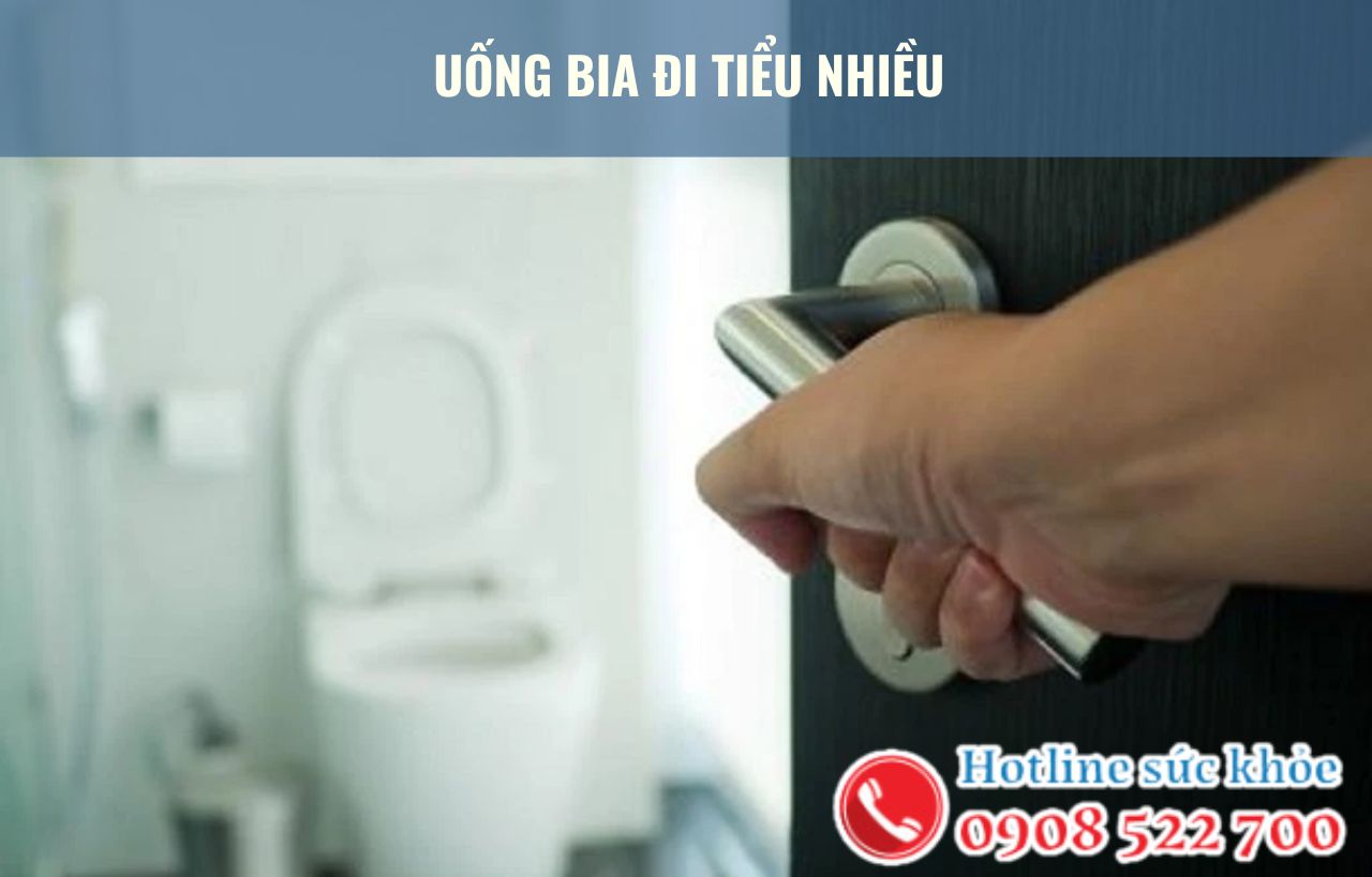 Uống bia đi tiểu nhiều có nguy hiểm?