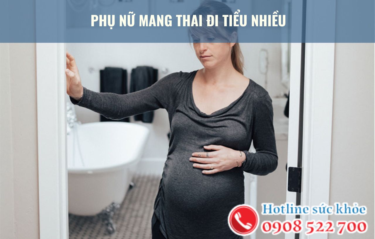 Phụ nữ mang thai đi tiểu nhiều do đâu?