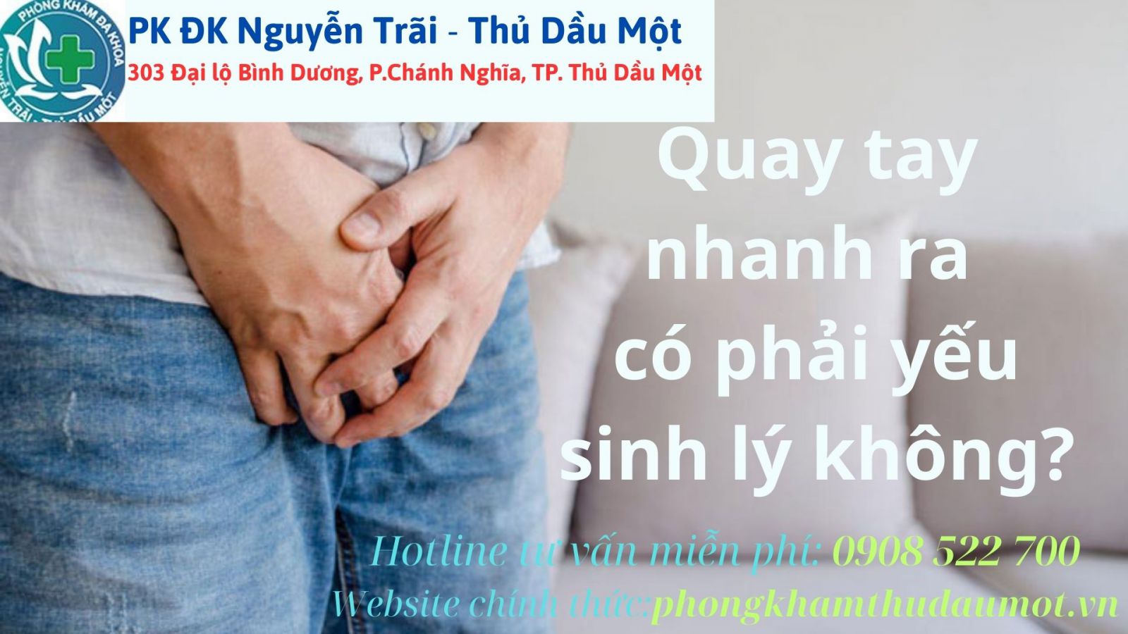 “Tìm hiểu” quay tay nhanh ra có phải yếu sinh lý không?