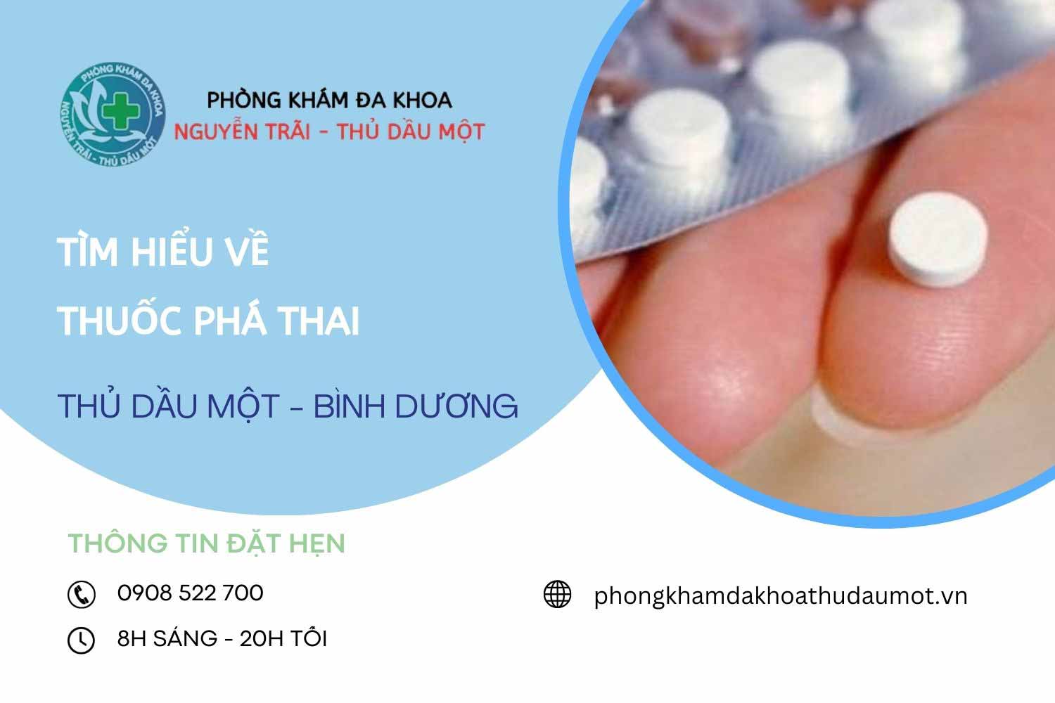 Tìm hiểu về thuốc phá thai